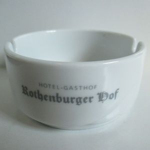 Vintage Ashtray Hotel-Gasthof Rothenburger Hof